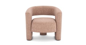DFS Essie Accent Chair In Blush