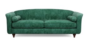 DFS Dame 4 seater sofa in forest green, £849