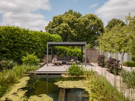 Woodhouse & Law Garden & Interior Design Glebe Cottage. Credit Pete Helme Photography