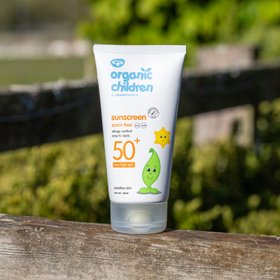 Organic Children Scent Free Sunscreen SPF50+ 150ml