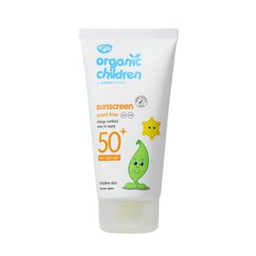 Organic Children Scent Free Sunscreen SPF50+ 150ml