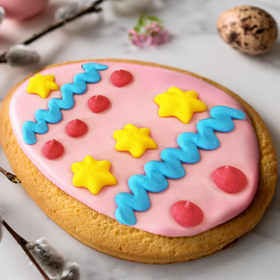 Easter Egg Vanilla Biscuit