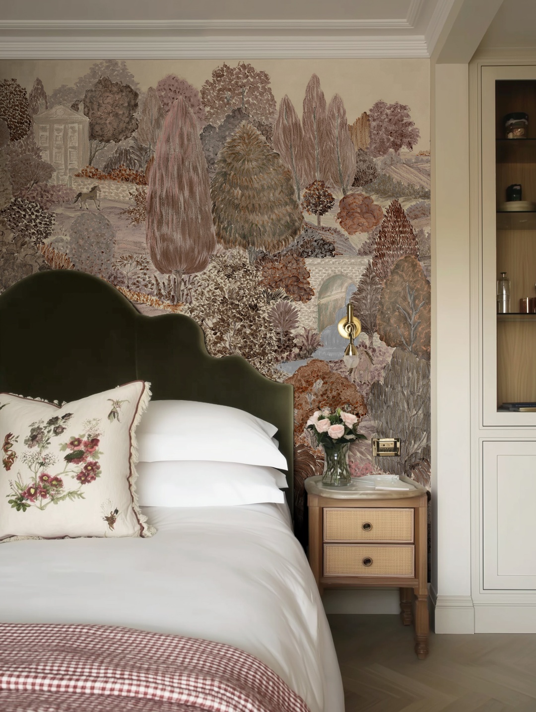 Toothill in Sherbet | Wallpaper Mural on Matte Uncoated