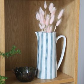 Green Striped Jug