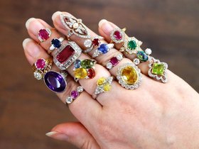 Antique and Vintage Gemstone Rings