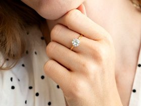 1.5 Carat Solitaire Diamond Engagement Ring