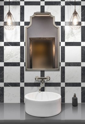 Lourdes Blanc Tile 300mm x 300mm