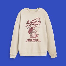 Scrub Mommy Rodeo Oversized Jumper