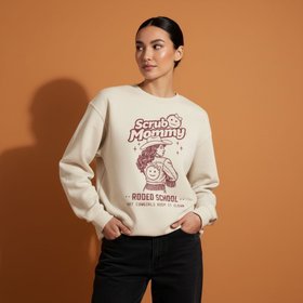 Scrub Mommy Rodeo Oversized Jumper