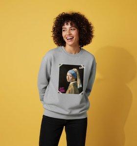 Scrub Earring Oversized Jumper