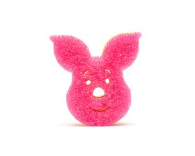 Disney Winnie the Pooh Piglet Scrub Mommy