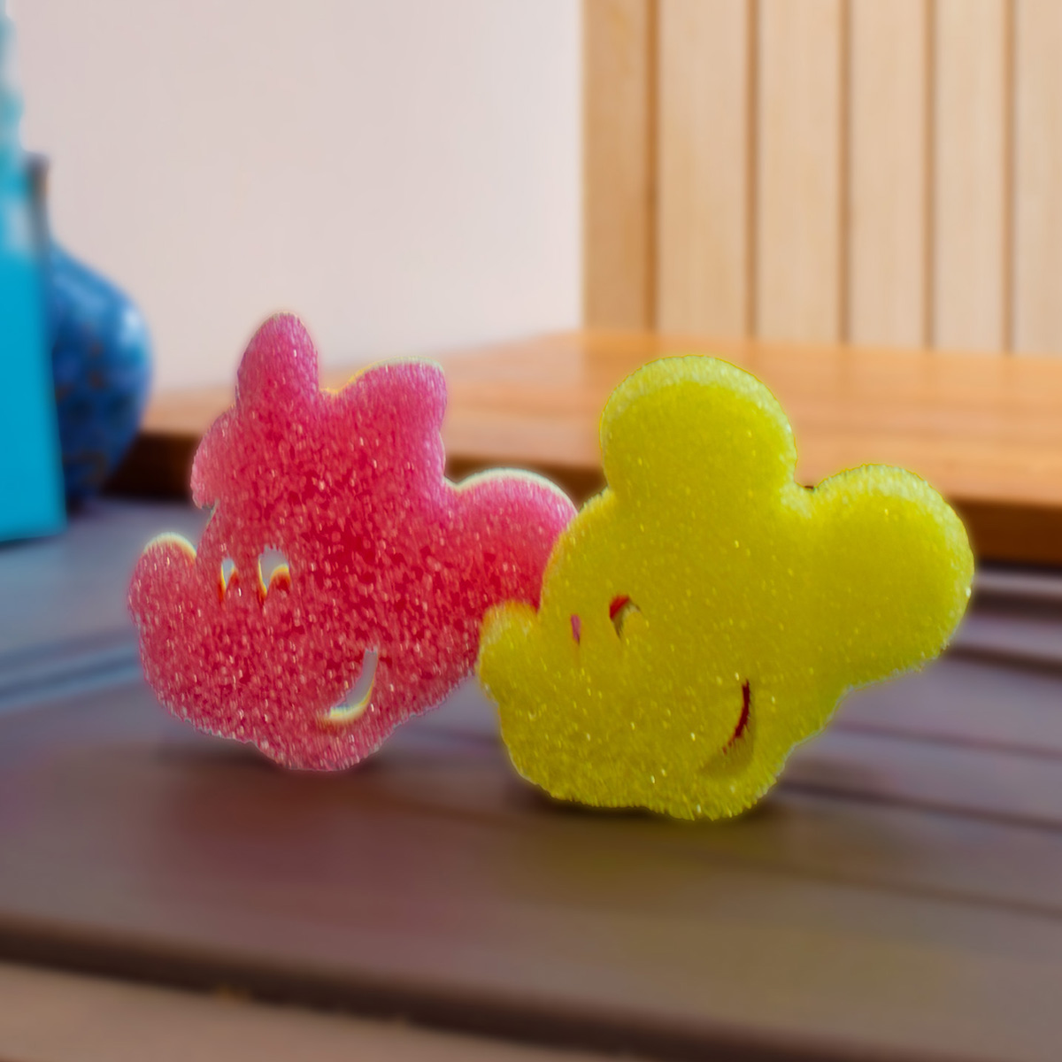 Disney Mickey Mouse & Disney Minnie Mouse Scrub Daddy twin pack