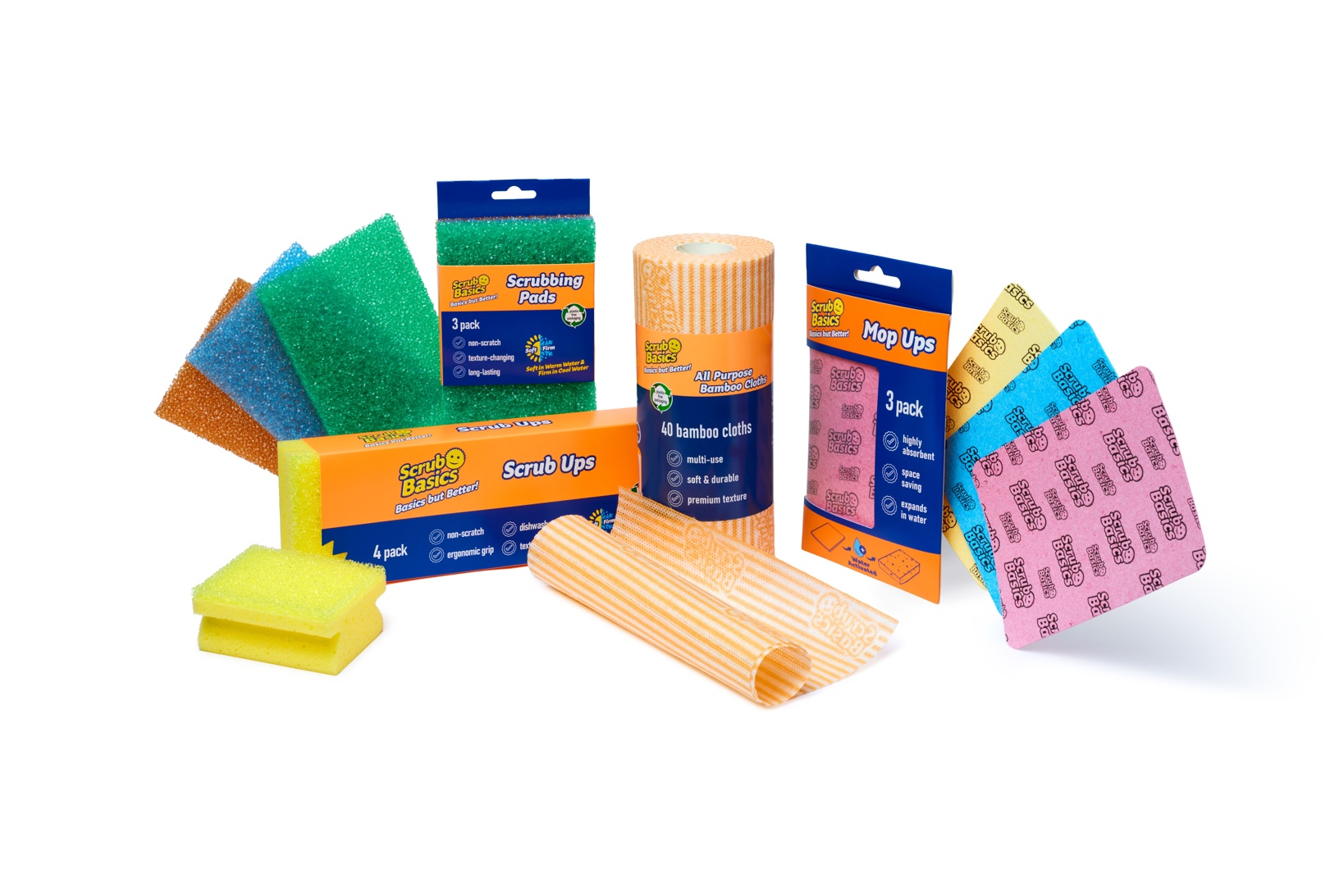 Scrub Daddy Product Group Packs&Products1