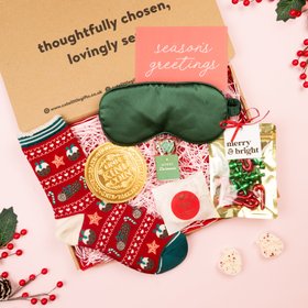 Christmas Pudding Letterbox Gift