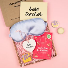Best Teacher Mini Letterbox Gift