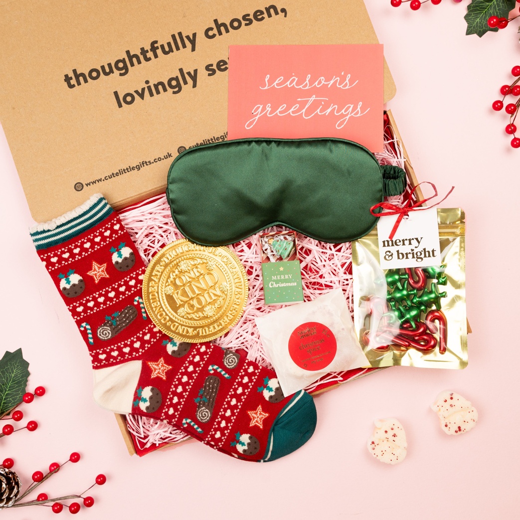 Christmas Pudding Letterbox Gift