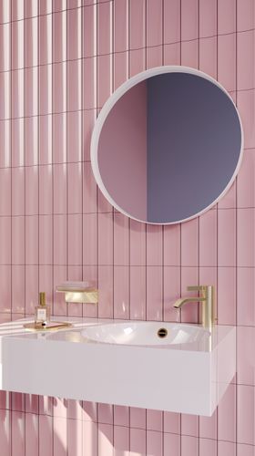 IMO Single-lever basin mixer in Brushed Light Gold