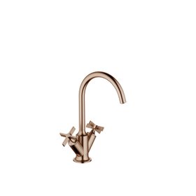 Vaia Mixer Tap In Brushed Bronze.www.dornbracht.com