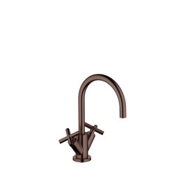 Vaia Mixer Tap In Brushed Dark Bronze .www.dornbracht.com