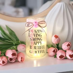 Mum Light Up Jars | Unique Gift | Thoughtful Keepsake | Mother's Day