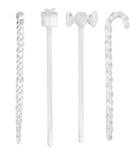 The White Company Festive Cocktail Stirrer Set Of 4 £20
