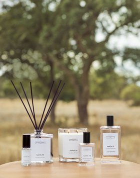 The White Company Santa Fe Fragrance Collection, Fragrance Oil £12, Diffuser £38, Candle £35, Eau De Toilette 30ml £35, Home Spray £20