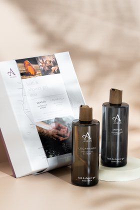 ARRAN Sense of Scotland Sannox and Lochranza Shower Gel Duo