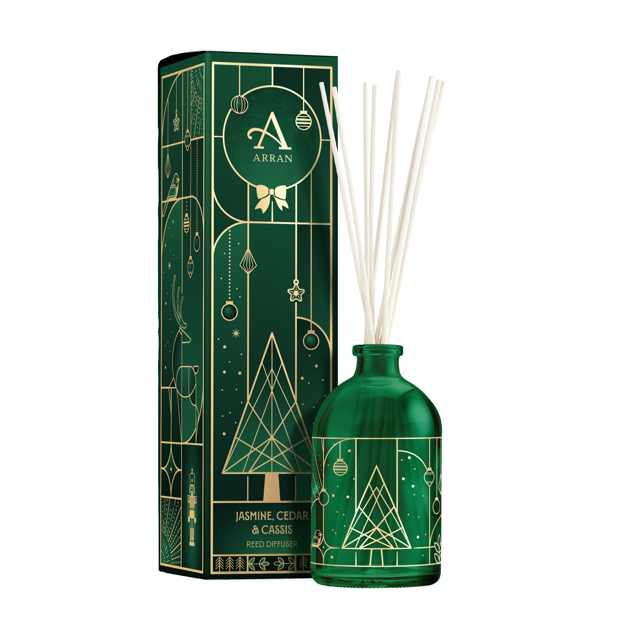 ARRAN Sense of Scotland Jasmine Cedar & Cassis Reed Diffuser 100ml