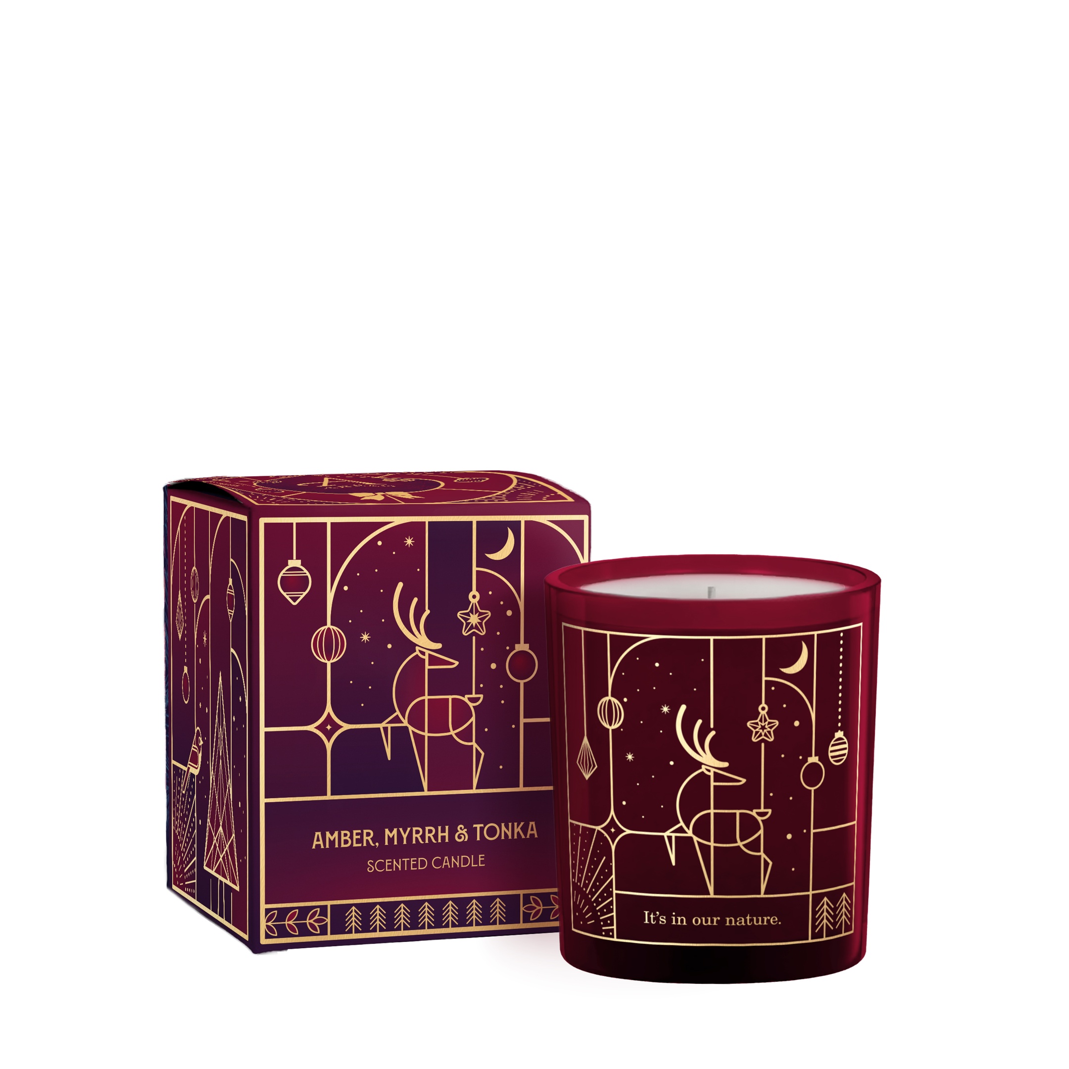 ARRAN Sense of Scotland Amber Myrrh & Tonka 20cl Candle