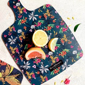 Large Cherry Blossom Bullfinch Cheese Board