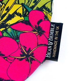 Tropical Bamboo Small Makeup Bag