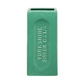 Turquoise Yorkshire Brick Vase