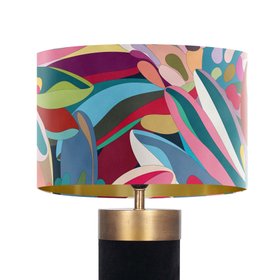 Velvet Lampshade Fleur Pop