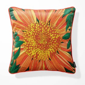 Sunflower Velvet Cushion