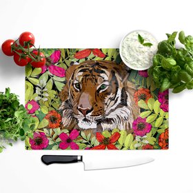 Wild Cat Tiger Glass Worktop Saver