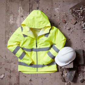 Site Harvell Hi-Vis Lightweight Jacket Yellow