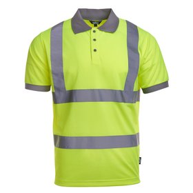 Site Hi-Vis Polo Shirt Yellow