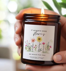 Mother's Day Personalised Aromatherapy Candle Gift