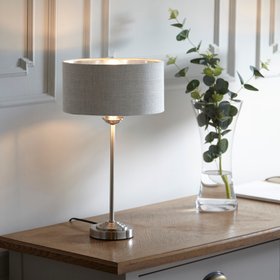Highclere Table Lamp Antique Brass 1