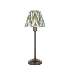 Rise Ikat Table Lamp Green CO