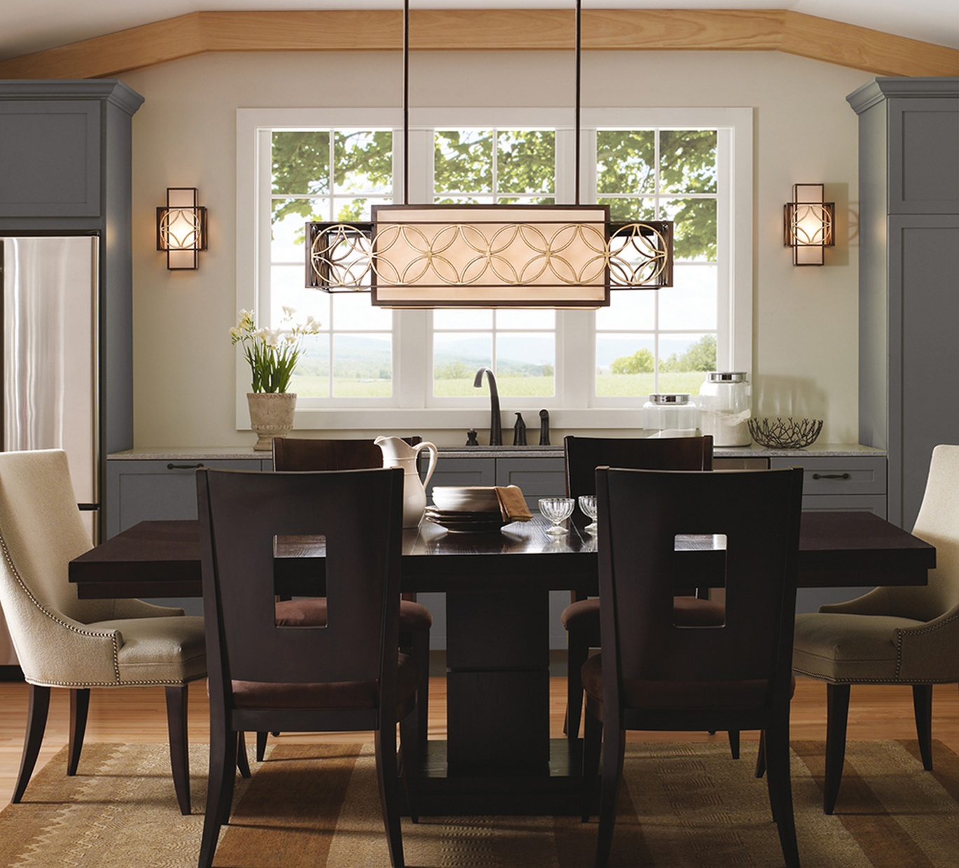 Feiss Remy 4 Light Pendant Light 01