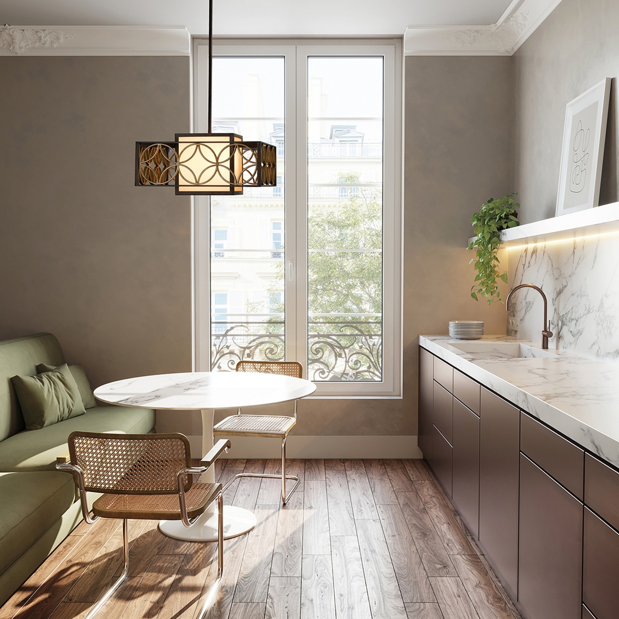 Feiss Remy Single Pendant Light