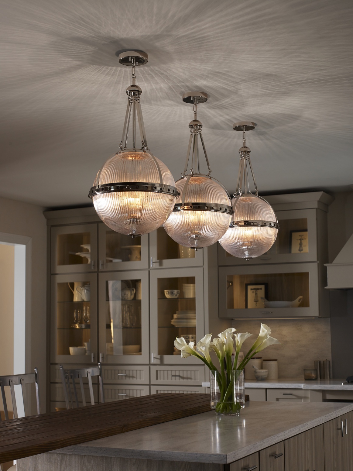 Kichler Aster 3 Light Pendant Light