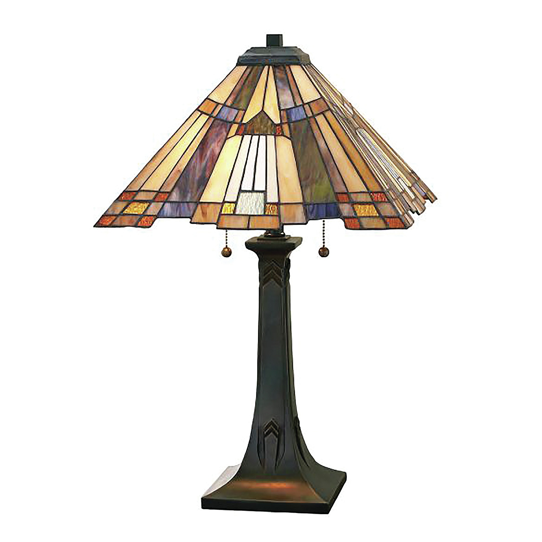 Quoizel Inglenook Tiffany Table Lamp 01