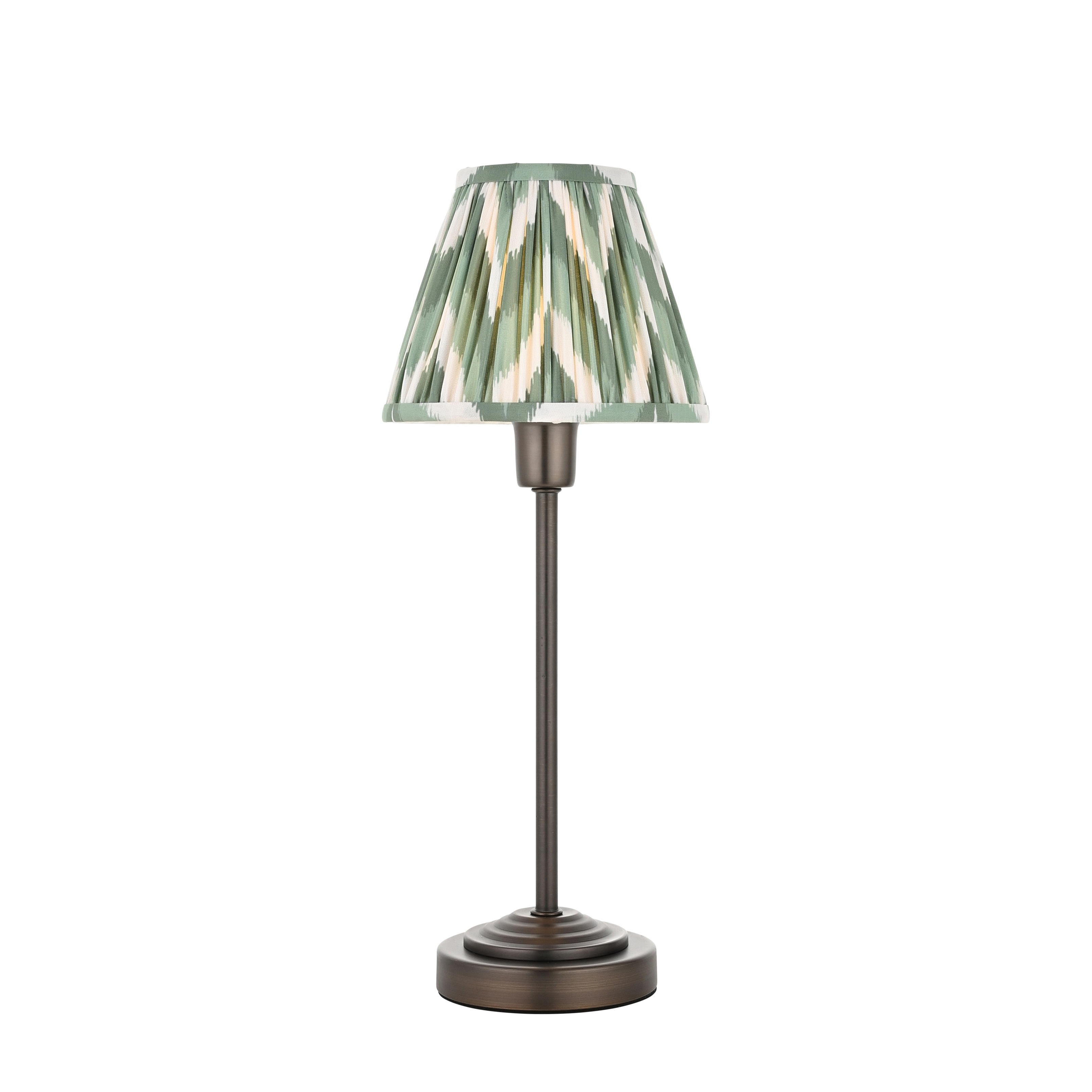 Rise Ikat Table Lamp Green CO