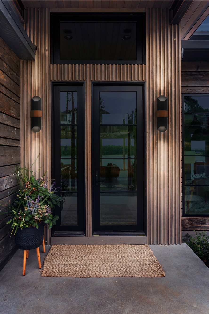 Quoizel Chasm LED Wall Lantern - Large - Matte Black