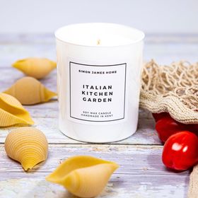 Italian Kitchen Garden Handmade Soy Wax Candle