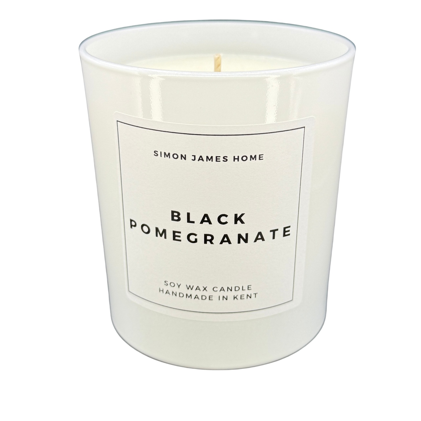 Black Pomegranate Handmade Soy Wax Candle
