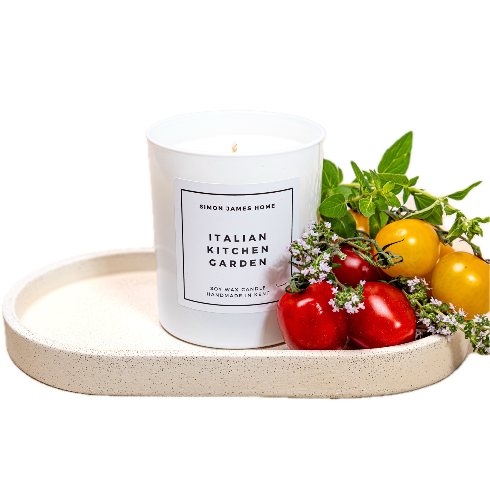 Italian Kitchen Garden Handmade Soy Wax Candle
