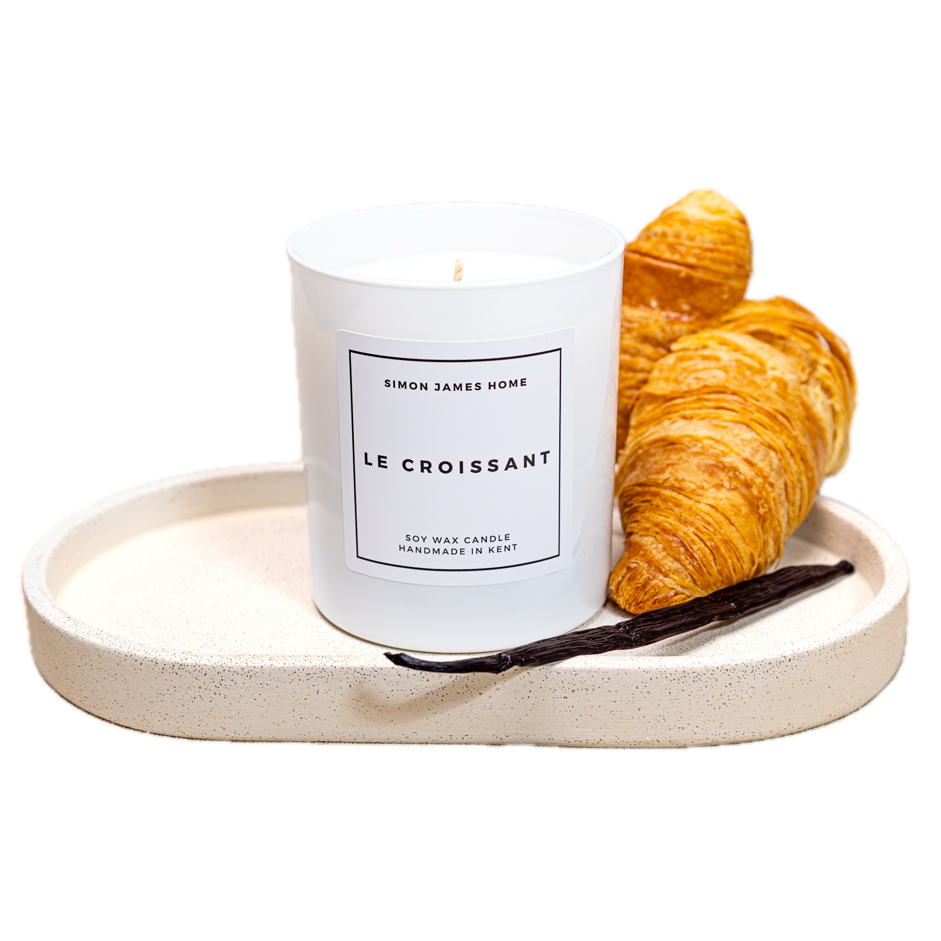 Le Croissant Soy Wax Handmade Candle - The Ultimate Croissant Candle